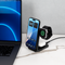 LOGiiX 3-in-1 Folding Qi Charging Stand with 20W charger