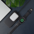 LOGiiX 3-in-1 Folding Qi Charging Stand with 20W charger