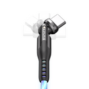 STATIK PowerPivot Glowing LED 6ft Cable USB-A to USB-C