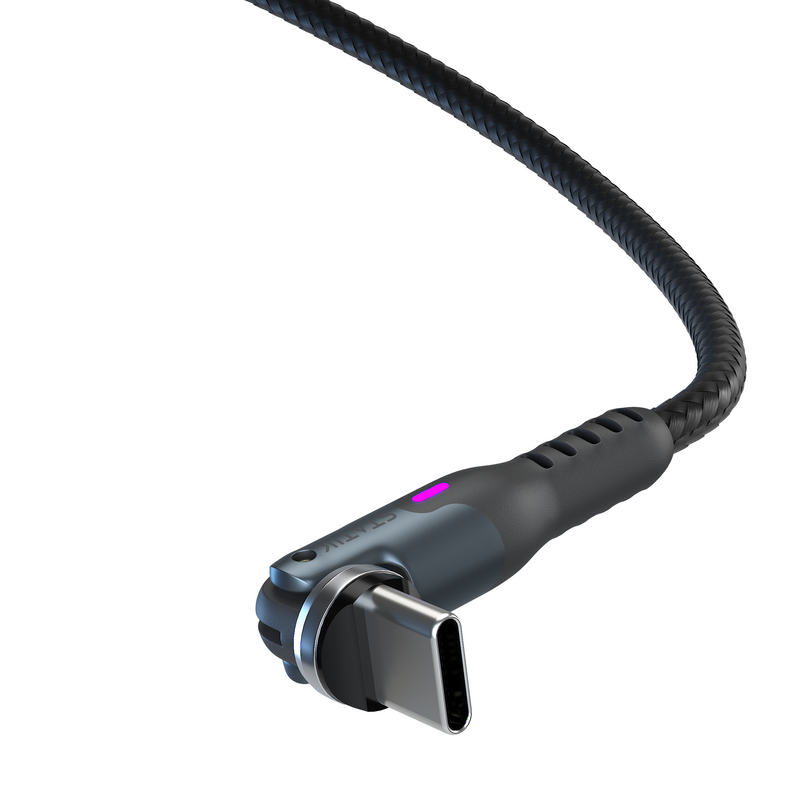 STATIK PowerPivot Nylon Braided 3ft Cable USB-A to USB-C