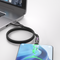 STATIK PowerPivot Nylon Braided 3ft Cable USB-A to USB-C