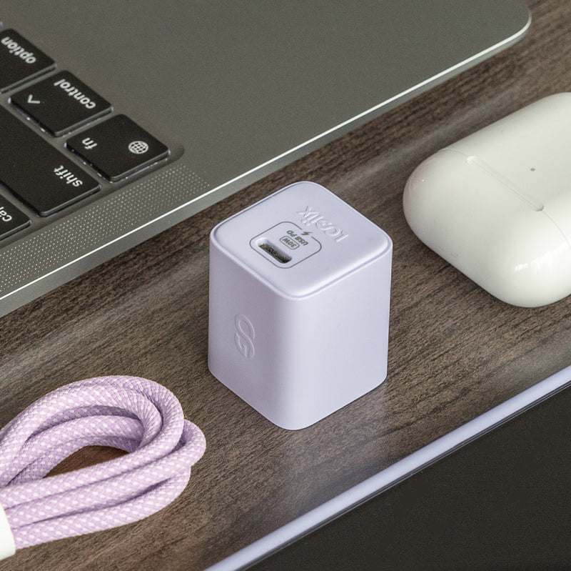 LOGiiX Vibrance Power Cube 30W USB-C Wall Charger