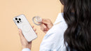 PopSockets MagSafe PopGrip - Clear Glitter