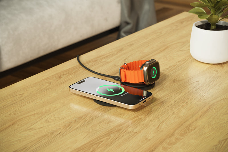 Satechi OntheGo™ 2-in-1 Wireless Charger
