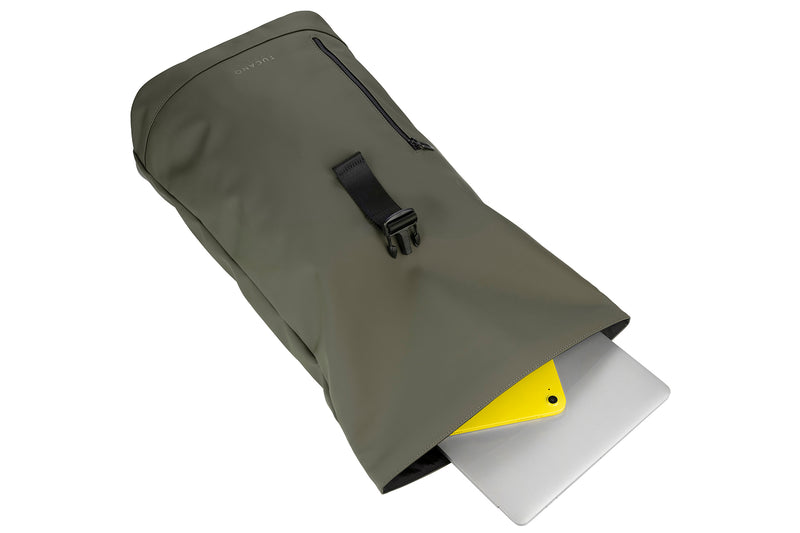 Tucano Gommo Roll-Top Backpack for 15.6in laptops and 16in MacBook Pro