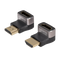 FURO 8K HDMI Adapter 90 degree M-F 2 Pack Up + Down 8K/60HZ 4K/120HZ
