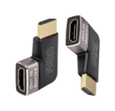 FURO 8K HDMI Adapter 90 degree M-F 2 Pack Left + Right 8K/60HZ 4K/120HZ
