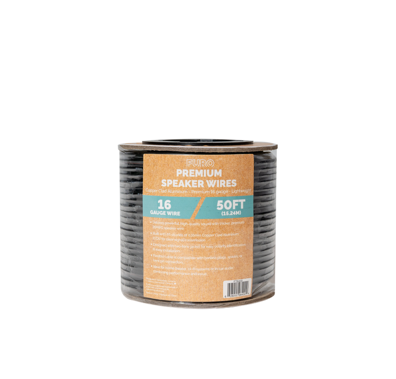 FURO Speaker Cable 16AWG  50ft