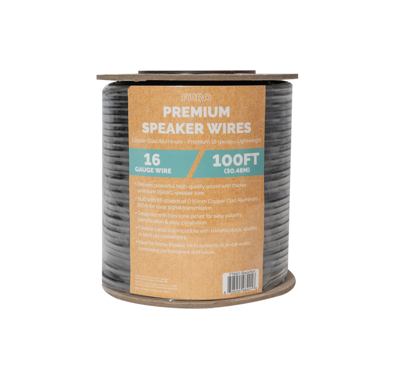 FURO Speaker Cable 16AWG  100ft