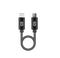 LOGiiX Sync & Charge Shortie 30cm USB-C to Micro USB - Black