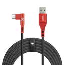 LOGiiX Piston Connect XL 90 USB-A to USB-C cable