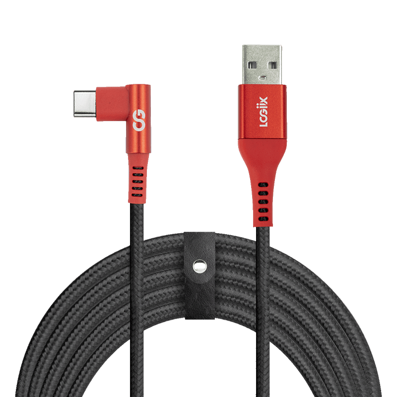 LOGiiX Piston Connect XL 90 USB-A to USB-C cable