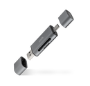 LOGiiX 2-in-1 SD Card Reader