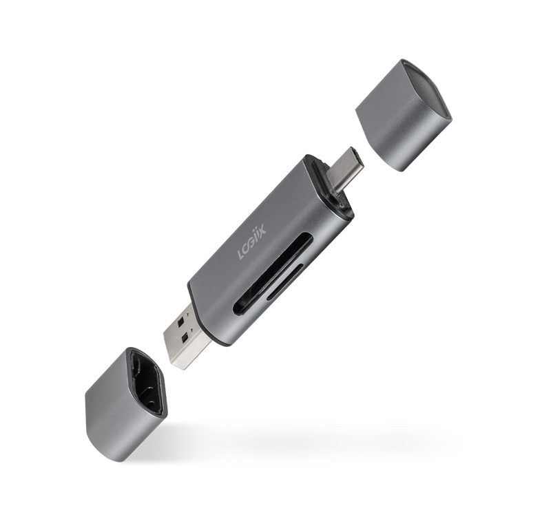 LOGiiX 2-in-1 SD Card Reader