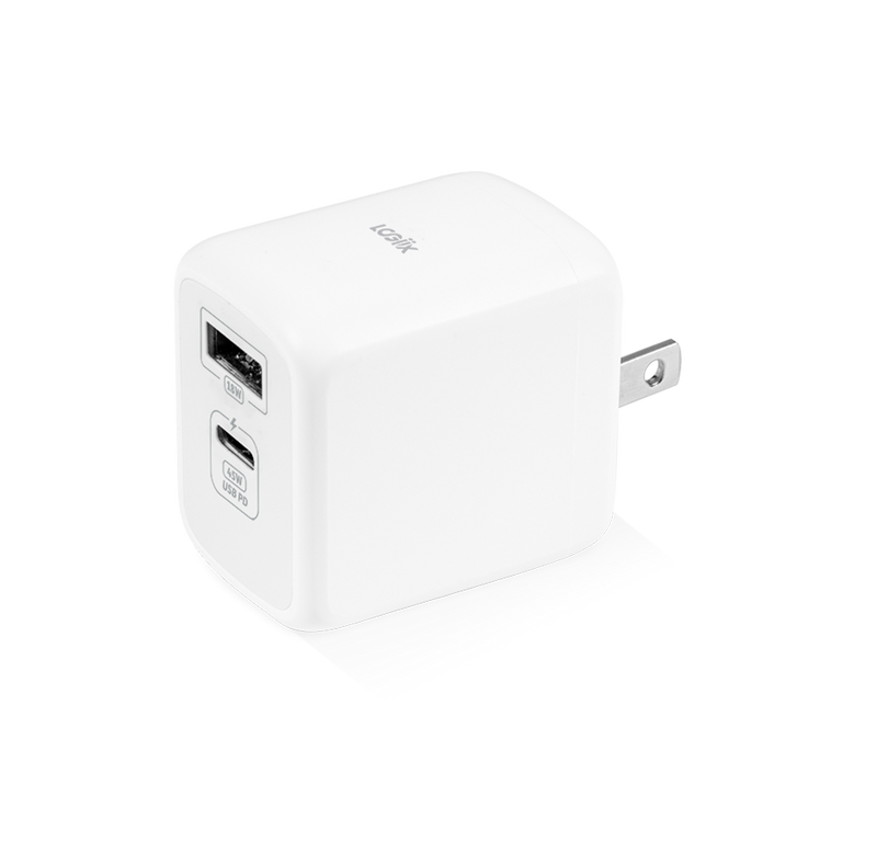 LOGiiX Power Plus Eco 45W Duo Wall Charger