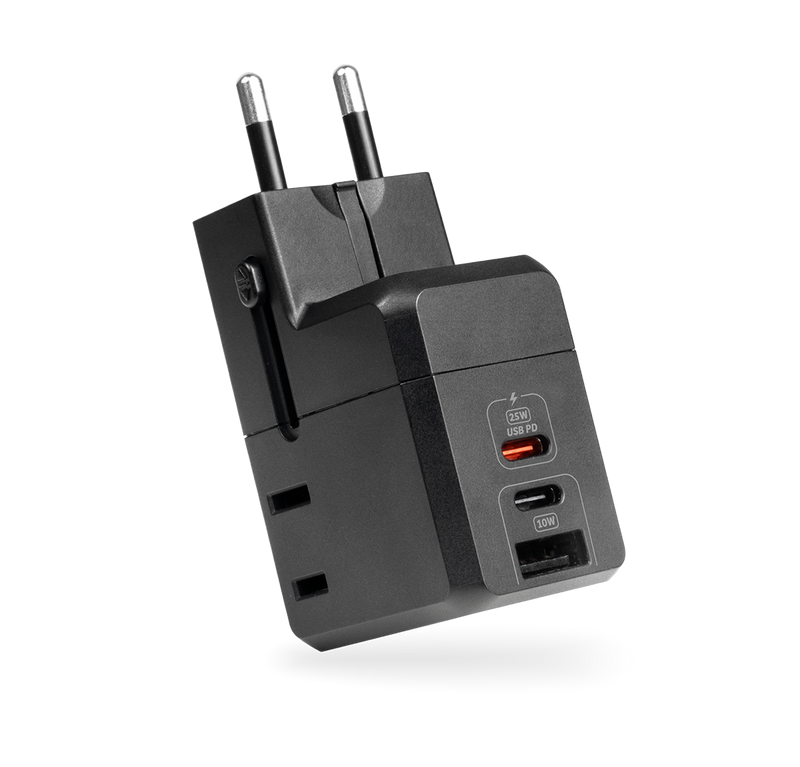 LOGiiX World Traveler Lite II 25W Travel Adapter (2025)