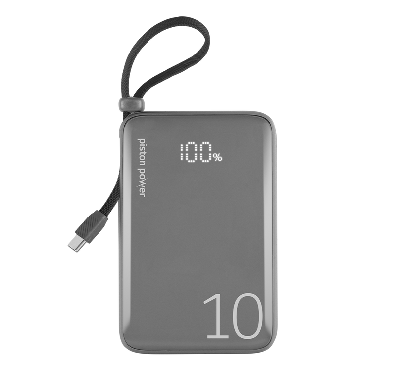 LOGiiX Piston Power 10000mAh Connect 20W Power Bank with USB-C Cable