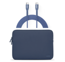 LOGiiX Vibrance Neo Sleeve Bundle with USB-C to USB-C Cable