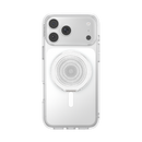 PopSockets Kick-Out PopGrip with MagSafe - Clear Glitter