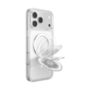 PopSockets Kick-Out PopGrip with MagSafe - Clear Glitter