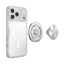 PopSockets Kick-Out PopGrip with MagSafe - Radial Silver