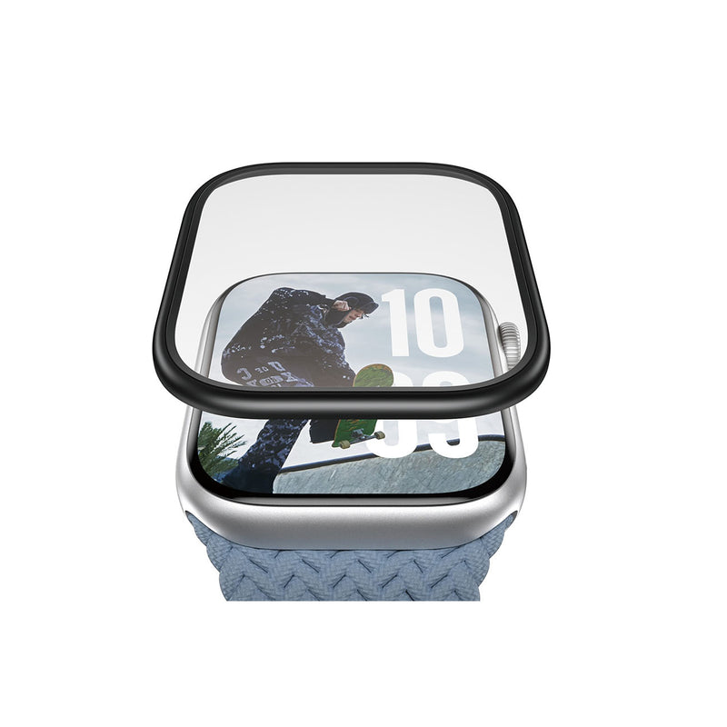 PanzerGlass Metal Frame Black Screen Protector for Apple Watch