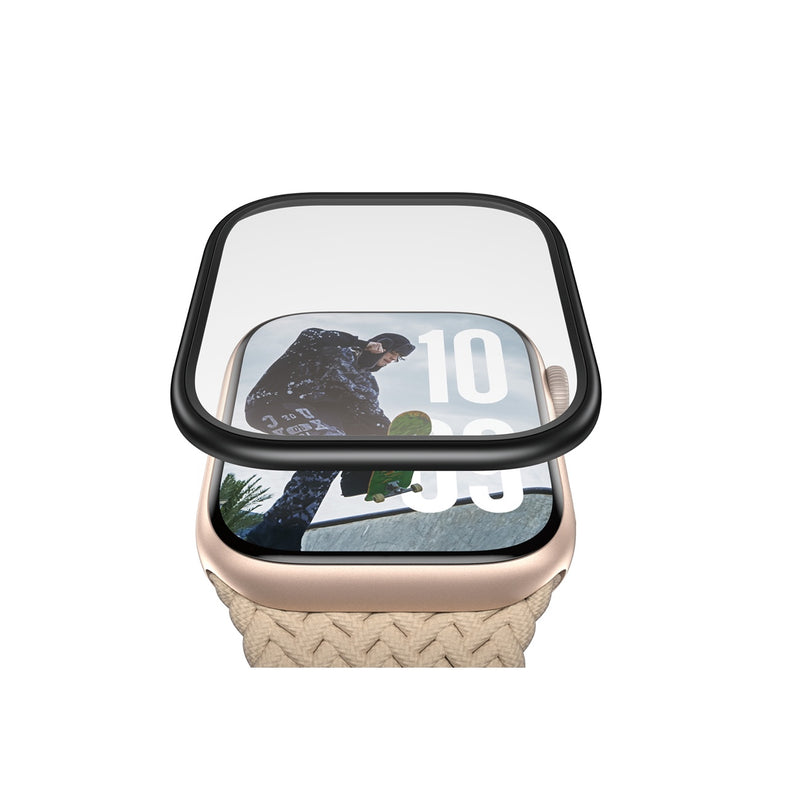 PanzerGlass Metal Frame Black Screen Protector for Apple Watch