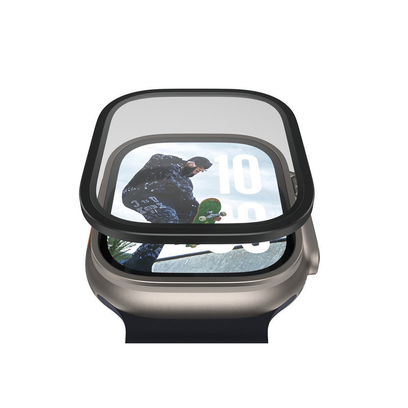 PanzerGlass Metal Frame Black Screen Protector for Apple Watch