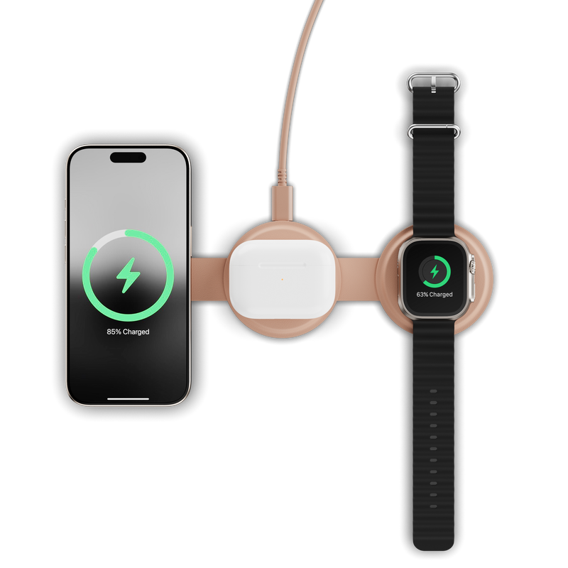 Satechi OntheGo™ 3-in-1 Wireless Charger