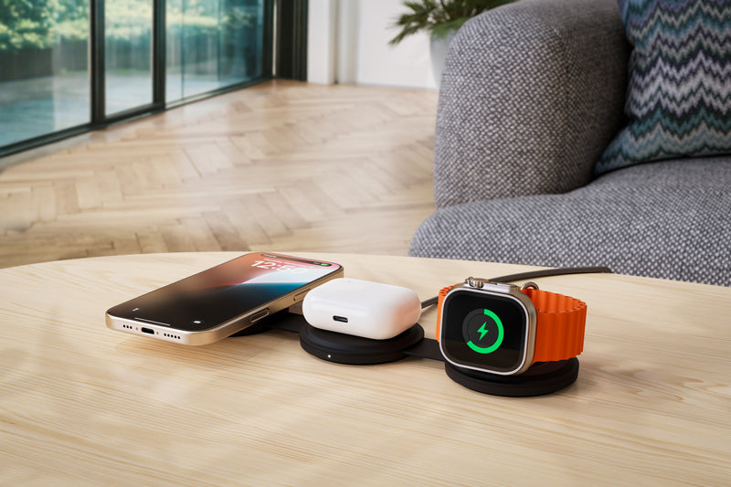 Satechi OntheGo™ 3-in-1 Wireless Charger