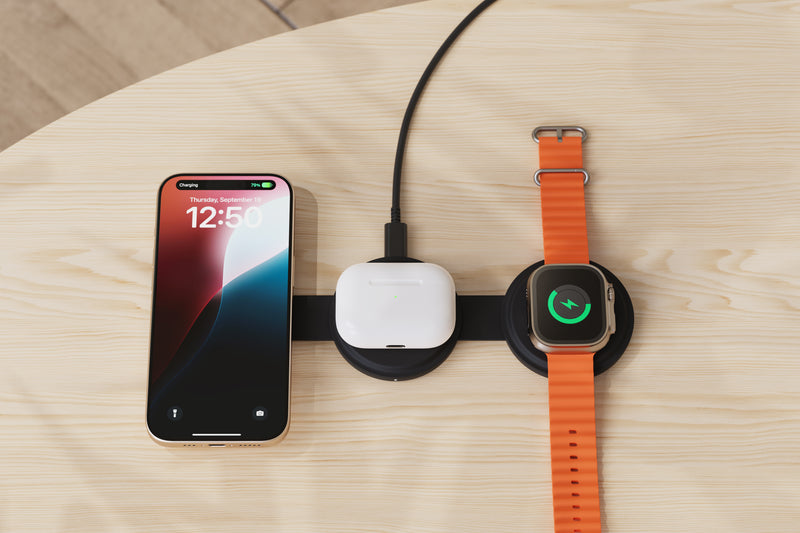 Satechi OntheGo™ 3-in-1 Wireless Charger