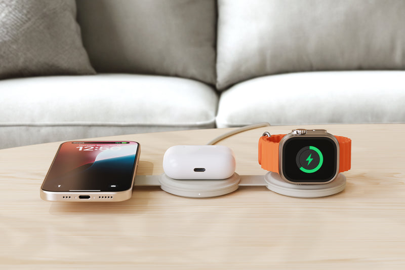 Satechi OntheGo™ 3-in-1 Wireless Charger