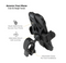 Scosche Handlebar Bike Mount For Mobile Devices - Black