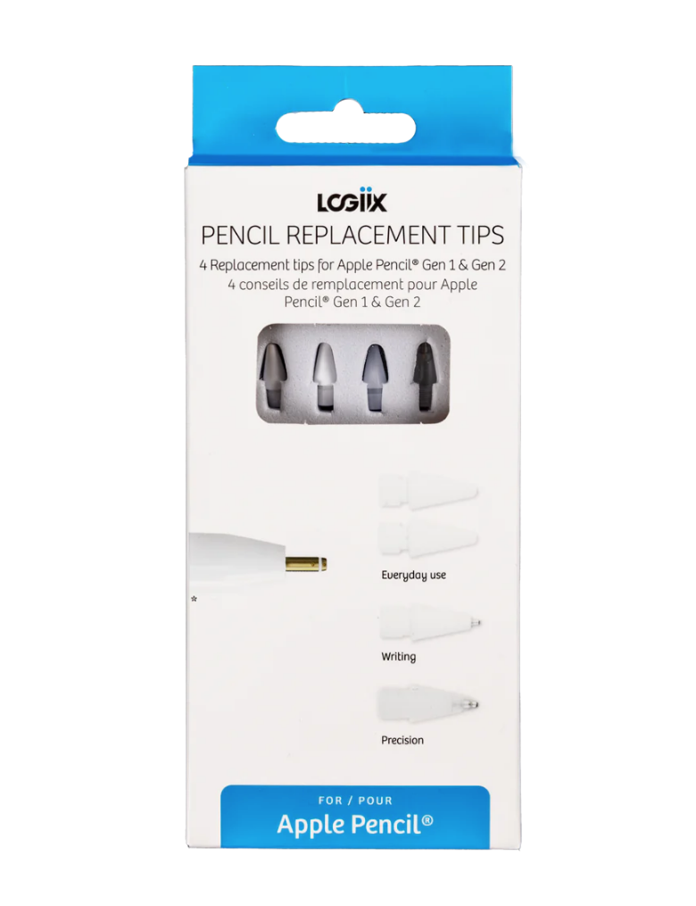 LOGiiX Apple Pencil Replacement Tips 4 Pack