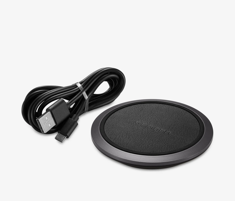 Spigen Essential F308W Fast Wireless Charger - Black