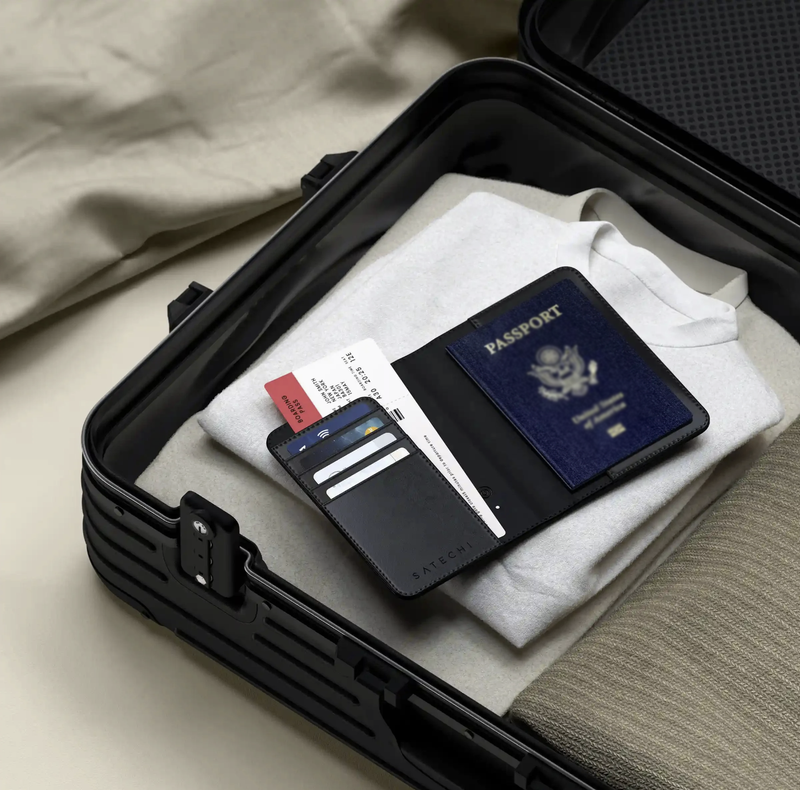 Satechi Vegan-Leather FindAll Passport Cover