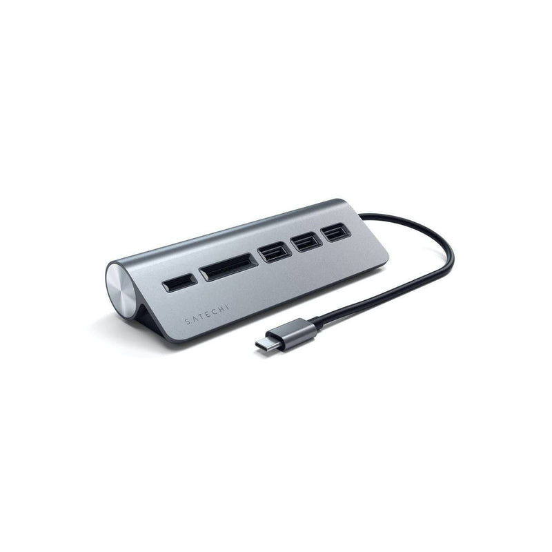 Satechi Aluminum USB-C Hub with Card Reader