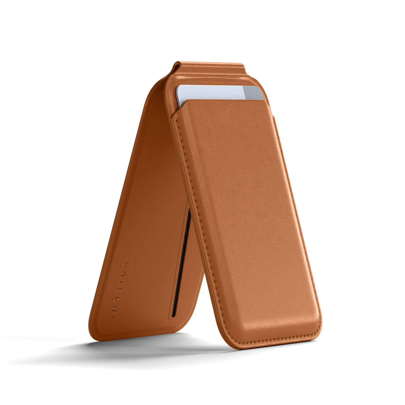 Satechi Vegan-Leather Magnetic Wallet Stand – Atlantia