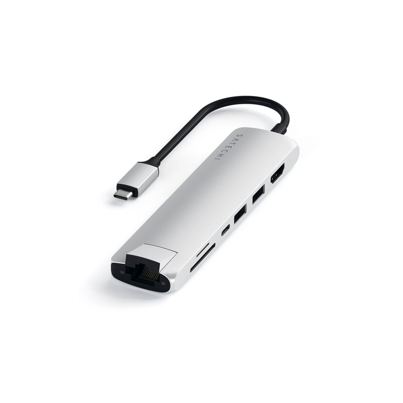 Satechi Type-C Slim Multiport with Ethernet Adapter