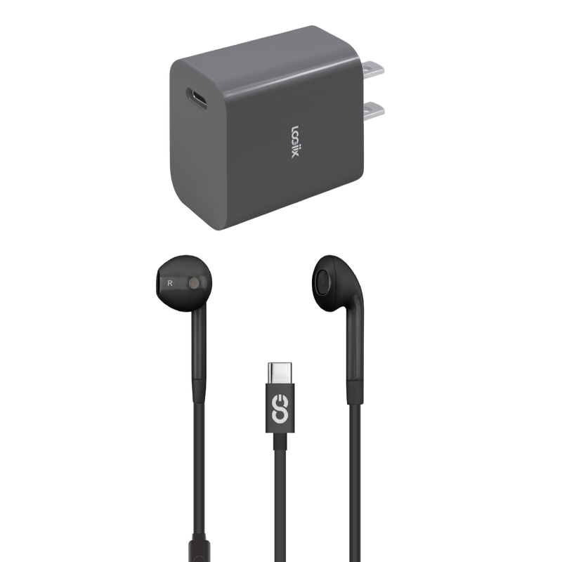 LOGiiX Essential Kit for USB-C Devices - Black