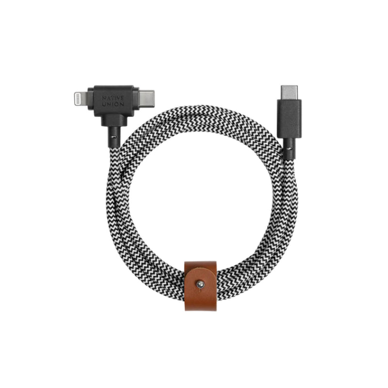 Native Union Belt Duo USB-C to USB-C/Lightning 1.5m Cable