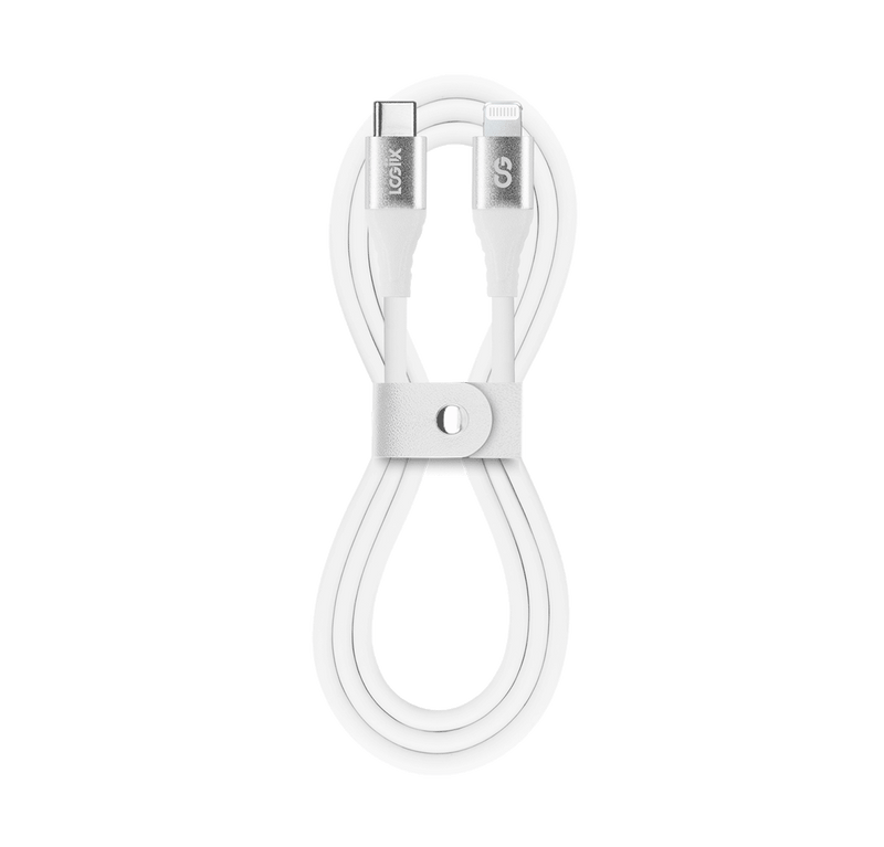LOGiiX Vibrance Silicone Cable USB-C to Lightning