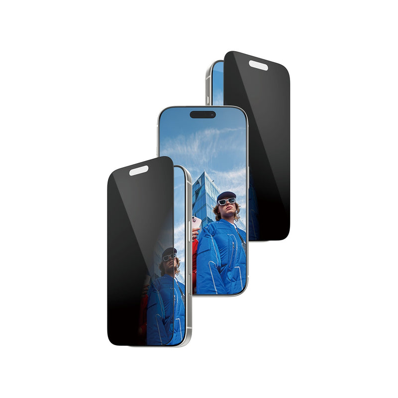 PanzerGlass UWF 2-Way  Privacy  Screen Protector iPhone w/EasyAligner