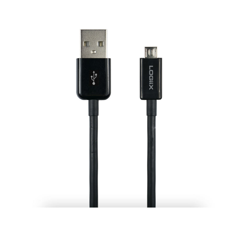 LOGiiX Sync & Charge Micro 1.5M Micro USB-Cable - Black