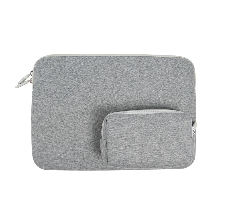 LOGiiX Essential Lite with pouch for laptops up to 13in - Grey