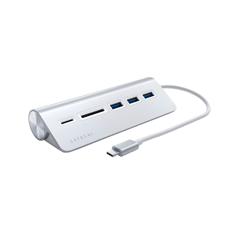 Satechi Aluminum USB-C Hub with Card Reader