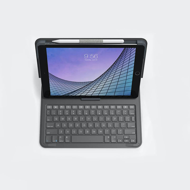ZAGG Messenger Folio 2 for iPad 10.2in (2021-2019)/10.5in - Charcoal