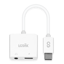 LOGiiX Adapter Aux + USB-C to USB-C