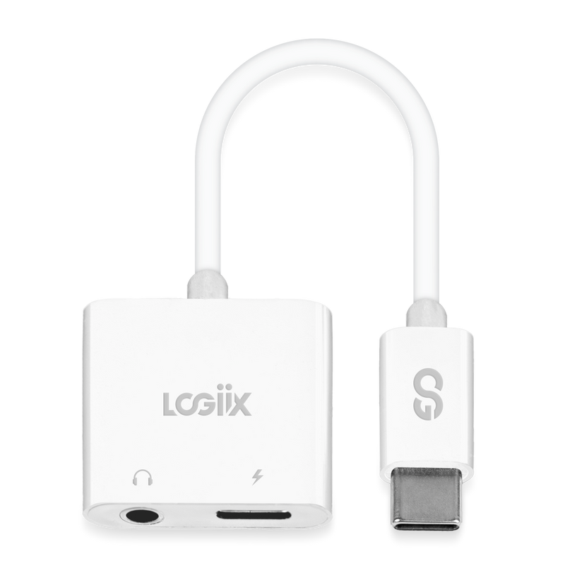 LOGiiX Adapter Aux + USB-C to USB-C