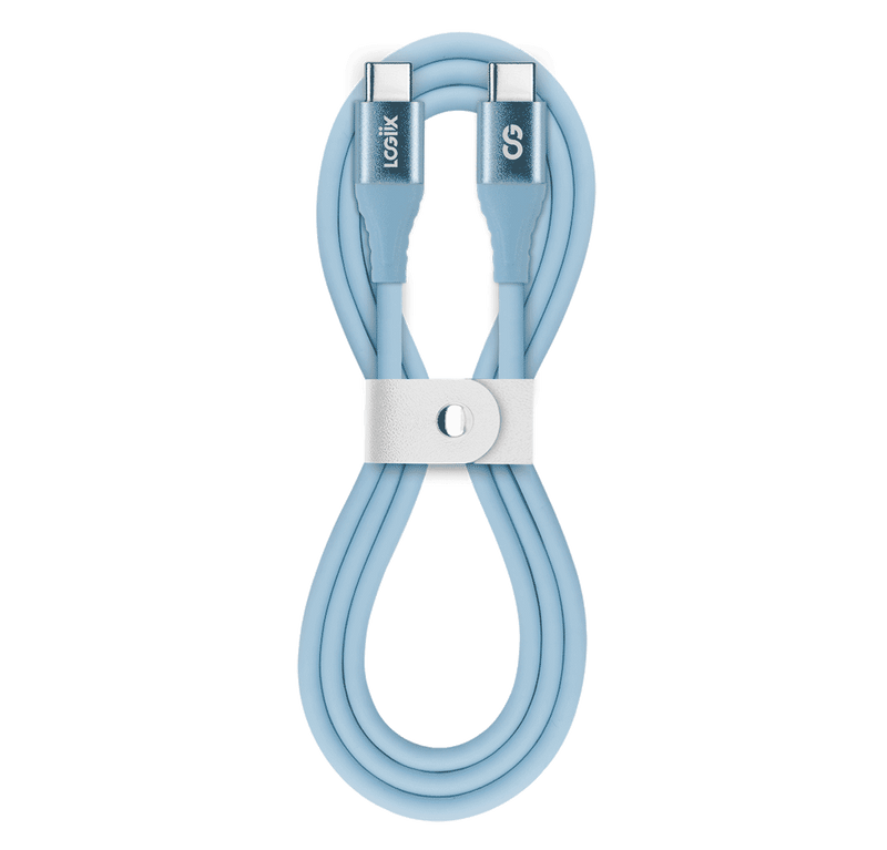 LOGiiX Vibrance Silicone Cable USB-C to USB-C